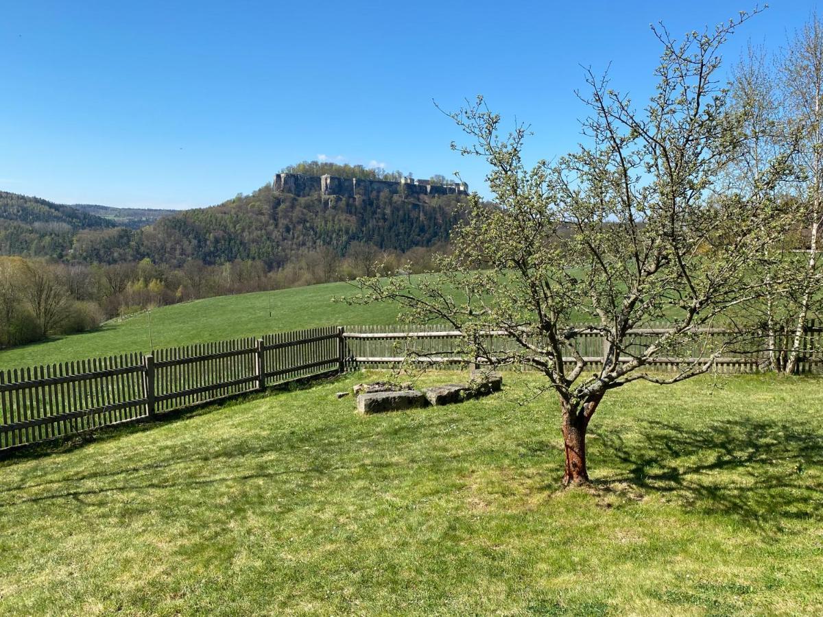 Waldhaus Am Lilienstein Apartment Konigstein an der Elbe Ngoại thất bức ảnh